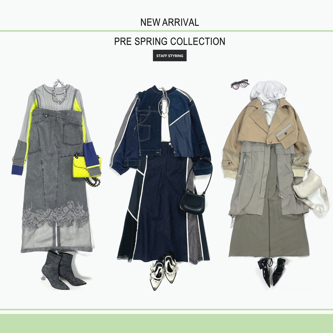 【NEW ARRIVAL】 PRE SPRING COLLECTION