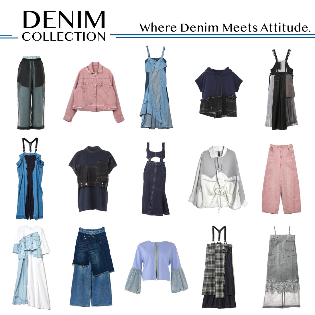 DENIM COLLECTION - STAFF STYLING -