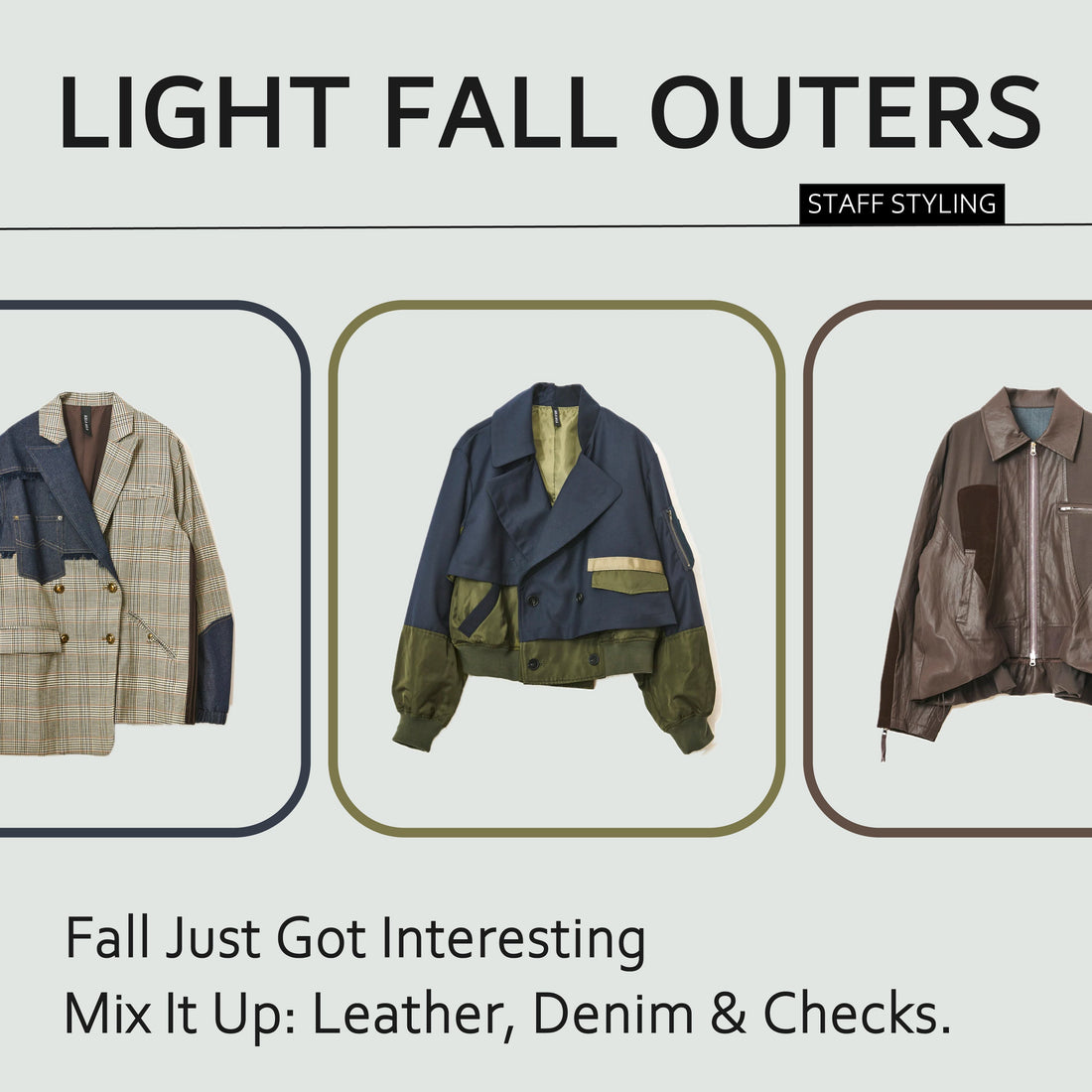 OUTER ITEM - staff styling -