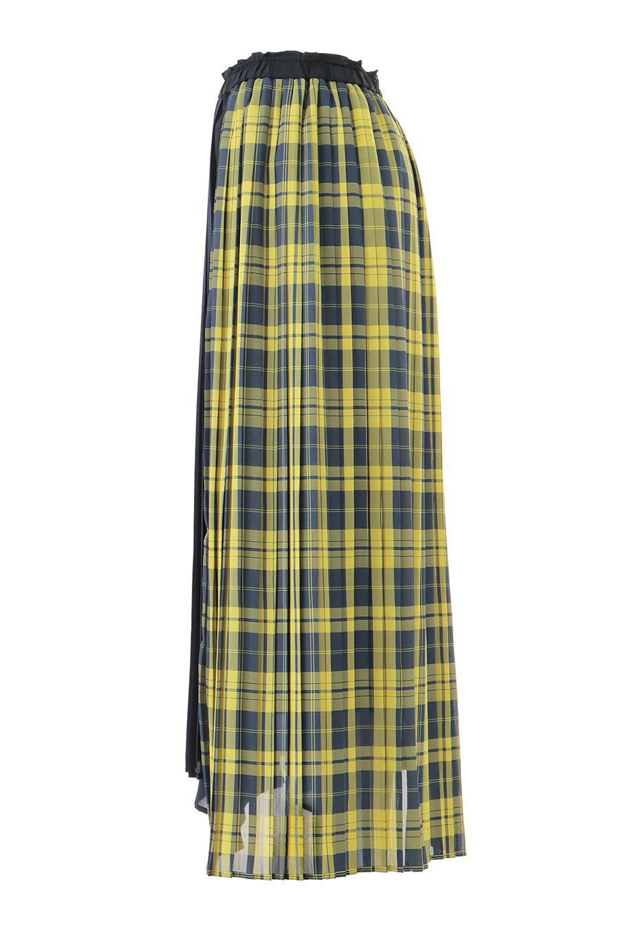 ASYMMETRY PLEATS SKIRT — aulaaila