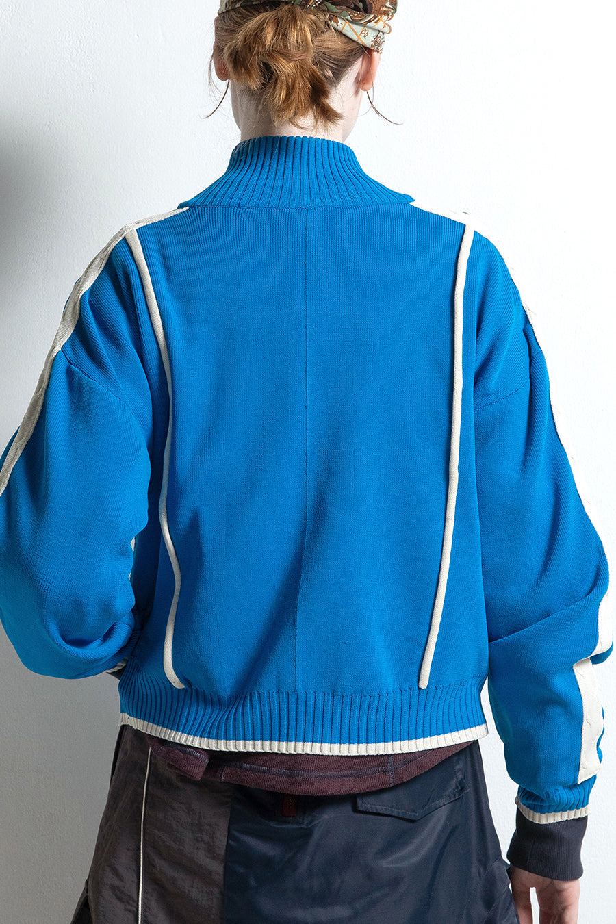 pellicule doublezip cableknit ケーブル ニット CABLE KNIT ZIP UP — aulaaila