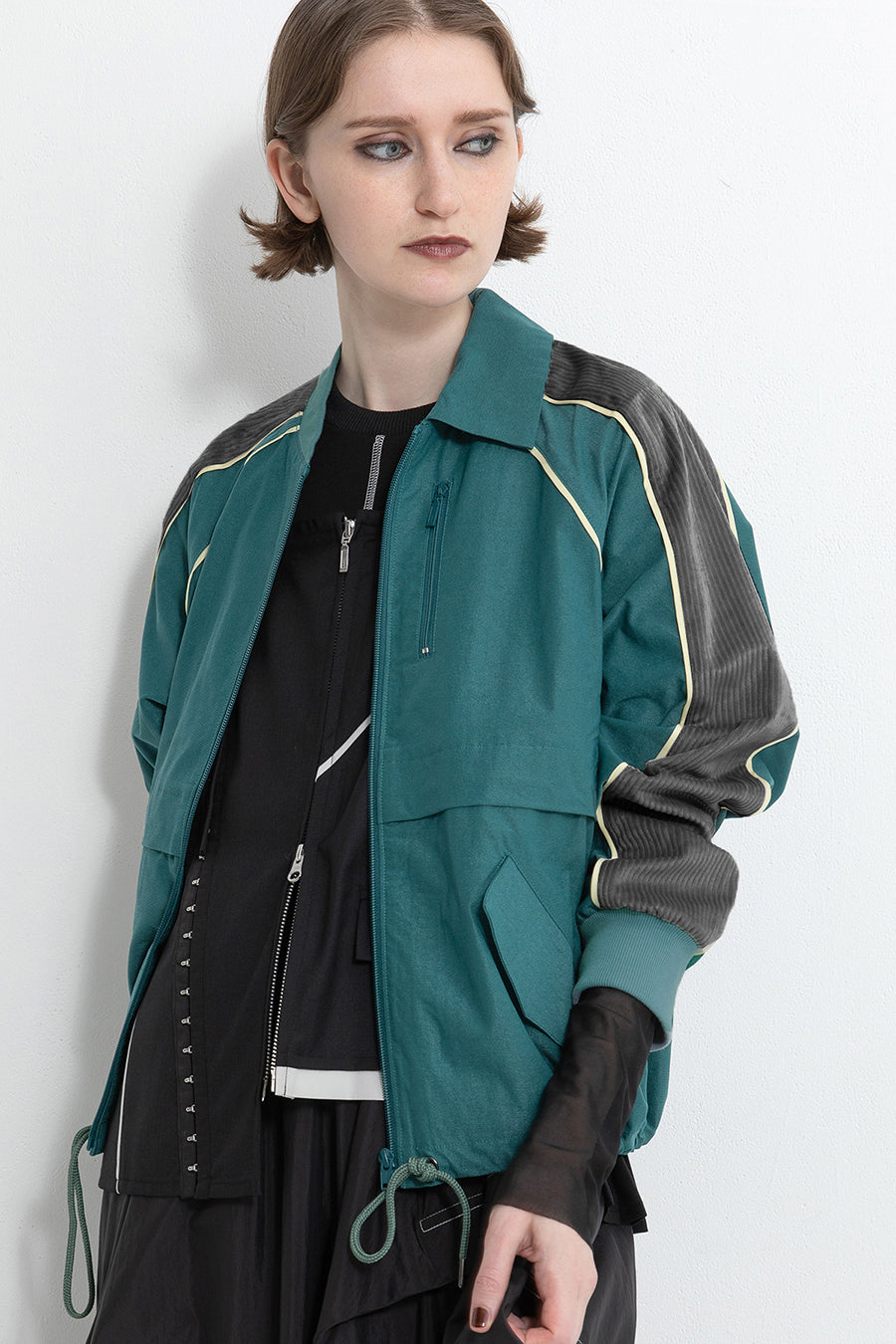0658 neon light blouson パープル紫 ブルゾン 0658 neon light blouson パープル紫 ブルゾン