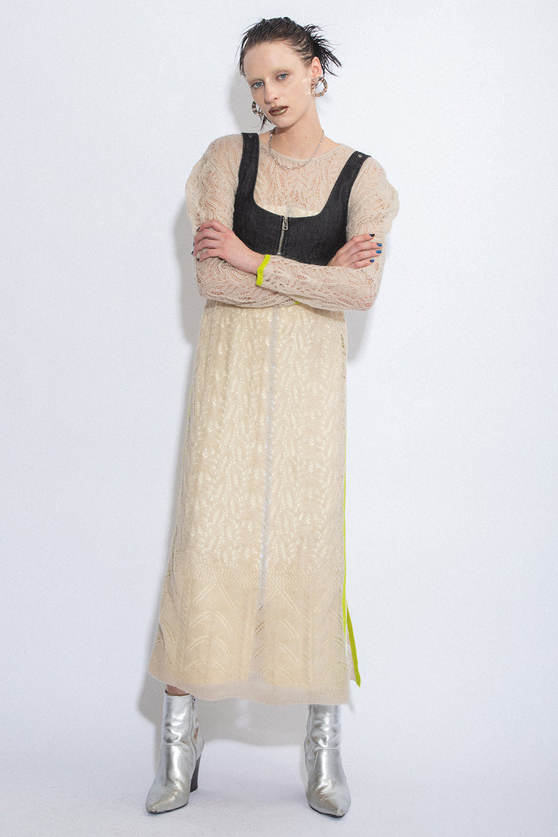 Yoli Long knit onepiece｜くらすこと オンラインストア